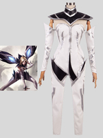 League Of Legends Kaisa Fille Du Vide Blanc LOL IG Champion Déguisements Halloween Costumes Cosplay