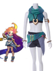 League of Legends League of Legends Top en denim Jeu verte Déguisements Halloween