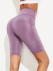 Legging Shorts Yoga Taille Haute Femmes Moulants Sport Unicolore Elastiques Legging Yoga Femmes