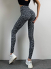 Legging Yoga Femmes Taille Haute Sport Longs Imprimés Léopards Bicolores Elastiques Legging Yoga Femmes