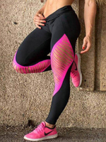 Leggings de gym sexy Leggings de yoga coupe skinny noirs
