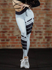 Leggings Femmes Gym Leggings Imprimés Deux Leggings Maigres
