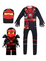 LEGO Ninjago Masters Of Costumes Cosplay Spinjitzu pour enfants Déguisements Halloween