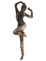 Leopard unisexe Lycra imprimé Spandex animaux Zenta 