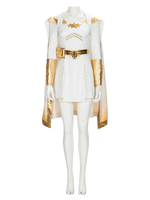 Les garçons Starlight Annie janvier Cosplay Costume blanc blond 4 pièces ensemble TV drame Cosplay Costume ensemble complet