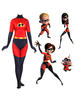 Les Indestructibles 2 Cosplay Helen Parr Elastigirl Mrs. Incroyable Combinaison Cosplay Déguisements Halloween