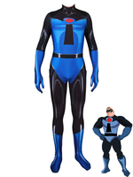 Les Indestructibles Cosplay Blue Print Combinaison Cosplay Cartoon Disney Déguisements Halloween