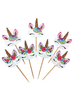 Licorne Cake Toppers Déco Fête Anniversaire Bébé Enfant Déguisements Halloween