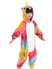 Licorne Kigurumi Carnaval Pyjama Onesie pour les enfants Flannel Jumpsuit Costume Carnaval Déguisements Halloween