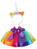 Licorne Mini Jupe Fille Princesse Déguisements Halloween