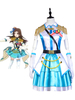 L’Idolmaster Cendrillon filles Shibuya Rin Cosplay Costume uniforme de stade bleu Déguisements Halloween