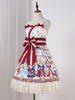 Lolita 2022 Robe Classique Showa Lapin Imprimée Plissé En Arc Lolita Tutu JSK Déguisements Halloween
