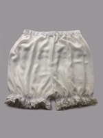 Lolita blanc culotte dentelle Ruffles coton Lolita Shorts pour femmes Déguisements Halloween