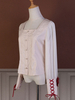Lolita Blouses Manches Longues À Lacets En Dentelle Blanche Lolita Chemise