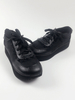 Lolita Chaussures adorables Synthétique noir unicolore avec lacets à talons géométriquesquotidien Déguisements Halloween