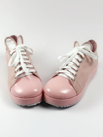 Lolita Chaussures exquises Synthétique rose à bout carréunicolore en Synthétique 3.5cm"idien Déguisements Halloween