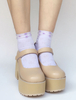 Lolita Chaussures parfaites beige unicolore de polyuréthane / Synthétique street style 9cm Déguisements Halloween