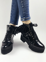 Lolita Chaussures parfaites noir unicolore de polyuréthane / Synthétique avec oeillets métalliquesTea party 6cm Déguisements Halloween
