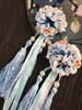 Lolita coiffes chinoises Fleurs perlées 2022 Lolita Accessoires Déguisements Halloween