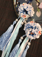 Lolita coiffes chinoises Fleurs perlées 2022 Lolita Accessoires Déguisements Halloween
