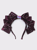 lolita coiffure en fibre polyester classique impression Tea party"idienne imprimé fleurie Prune Coiffure Déguisements Halloween