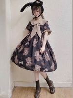 Lolita doux OP Robe Ours d\