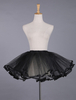 Lolita noir dentelle jupon jupon Polyester Déguisements Halloween