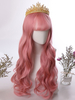 Lolita perruque longue perruque bouclée de cheveux Lolita en fibre résistante à la chaleur Déguisements Halloween