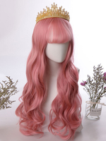 Lolita perruque longue perruque bouclée de cheveux Lolita en fibre résistante à la chaleur Déguisements Halloween