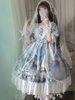 Lolita Robe de mariée Swan Princess Castle Demi-manches Lolita Robes une pièce