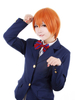 Love Live! Hoshizora Rin Toussaint Cosplay Perruque coiffure pas inclus Déguisements Halloween