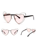 Lunettes Classiques Lolita Heart Frame Accessoires Lolita Déguisements Halloween