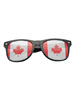 Lunettes de soleil Zentai Suit Flag Canada Flag Shutter Shades