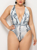Maillot de bain grande taille pour femme Maillot de bain dété en polyester blanc écru