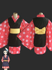 Makomo Cosplay Costume Demon Slayer: Kimetsu No Yaiba Kimono Rouge Cosplay Set Déguisements Halloween