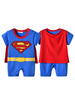 Manches courtes Superman Costume Kids Déguisements Halloween
