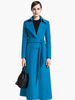 Manteau avec bouton revers cranté