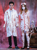 Manteau blanc Déguisements Halloween Costumes médecin hommes Déguisements Halloween