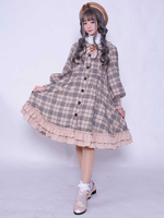 Manteau classique en laine Lolita Déguisements Halloween