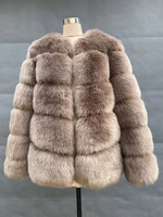 Manteau court en fausse fourrure Veste d