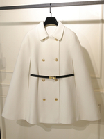 Manteau dhiver décontracté à manches longues et col rabattu pour femme