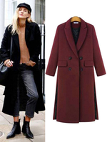 Manteau femme 2021 Manteau femme hiver Gris manches longues manteau femme Long avec poches