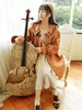 Manteau Lolita Classique Lolita Caramel Brun Déguisements Halloween