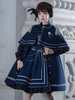 Manteau Lolita de style militaire gothique Lolita