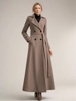 Manteau long femme hiver sur milanoo