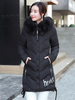 Manteau matelassé à capuche en fausse fourrure pour femmes Manteau dhiver matelassé