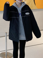 Manteau Matelassé Court Comme Doudoune Femme à Capuche avec Manches Longues Unicolore Manteau Femme