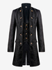 Manteau Noir Vintage Top Renaissance Jacquard Manches Longues Veste Rétro Costumes Pour Homme Déguisement Vintage