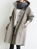 Manteau Pour Femme Cordon De Serrage Poches À Capuche Boutons Casual Manteau Noir Wrap Manteau Dhiver