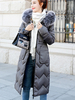 Manteau Puffer 2021 Long Fausse Fourrure Capuche Coton Bourré Manteau Bulles d